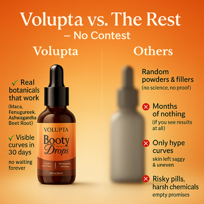 Booty Drops – Volupta (60 ml) | Natural Curves Supplement