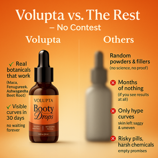 Booty Drops – Volupta (60 ml) | Natural Curves Supplement