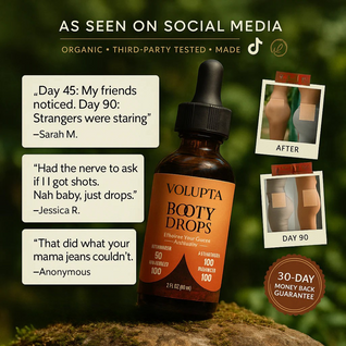 Booty Drops – Volupta (60 ml) | Natural Curves Supplement